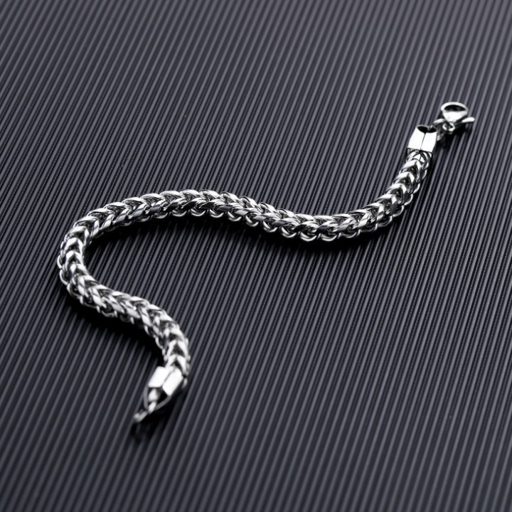 Lắc Tay Nam Dây Xích Titan Ko Rỉ TT 2020