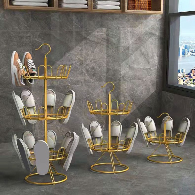 Giá Phơi Giày Dép Xoay 360 Độ Tiện Lợi.Màu Sắc Sang Trọng.Chất Liệu Thép carbon Cao Cấp Sơn Tĩnh Điện 3 Lớp.