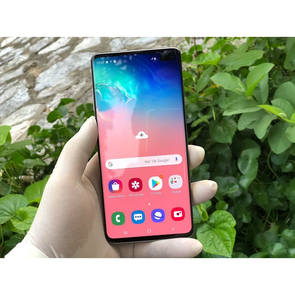 Điện thoại Samsung Galaxy S10 plus cấu hình khủng 2 sim nhập khẩu Hàn Quốc