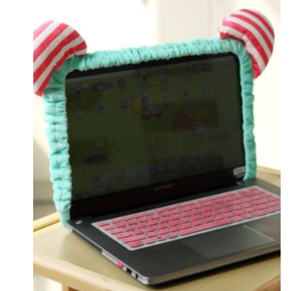 Vỏ bọc màn hình LCD hình hello kitty đáng yêu dành cho laptop/máy tính bàn