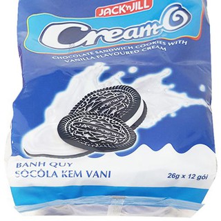 Bánh quy Cream-O kem vani 312g