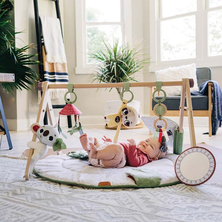 💯Thảm chơi thông minh cao cấp của Mỹ Tiny Love Luxe Gymini – Boho Chic kích thích giác quan, phát triển trí não Bé