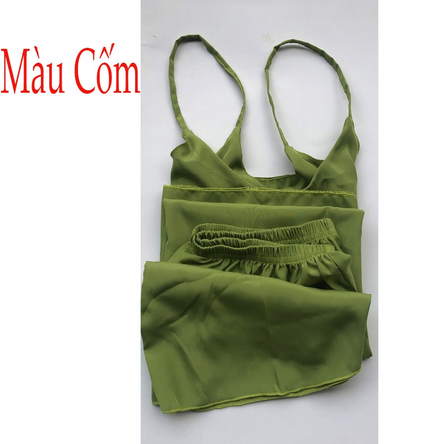 Xả1 Bộ Ngủ 2 Dây Nữ Chất Vải Lụa Mềm Poly, Bộ Ngủ Gợi Cảm Ảnh Shop Chụp | BigBuy360 - bigbuy360.vn