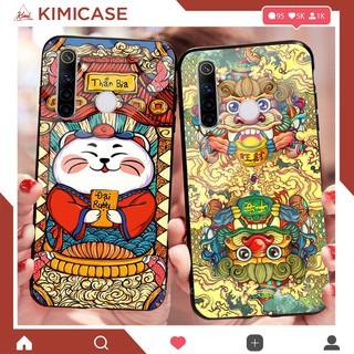 Ốp xiaomi redmi note 8 , redmi note 8 pro thần tài lưng kính