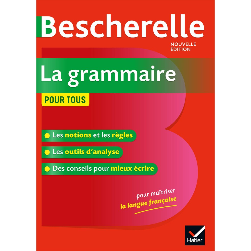 Sách - Pháp: Bescherelle: La grammaire - Pour tous