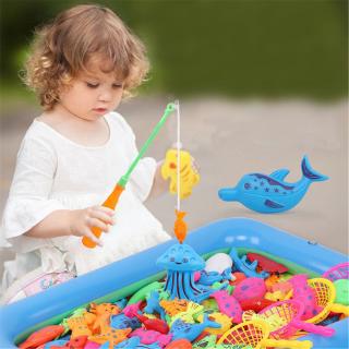 Bộ đồ chơi câu cá nam châm 22 món sáng tạo cho bé khi tắm