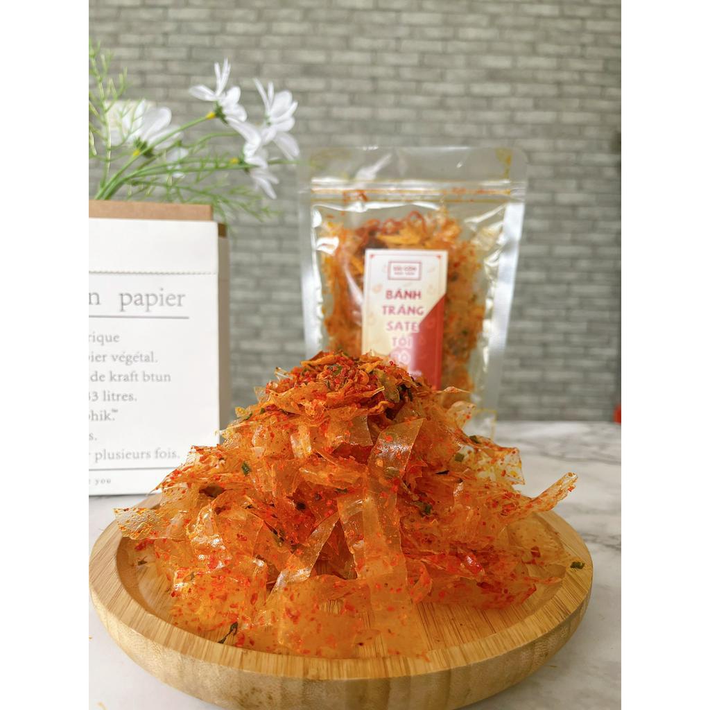 Bánh tráng sa tế tỏi bò Loại đặc biệt ngon Đồ Ăn Vặt Sài Gòn Đặc Sản