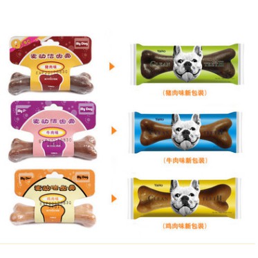 Xương canxi gặm sạch răng cho chó mèo