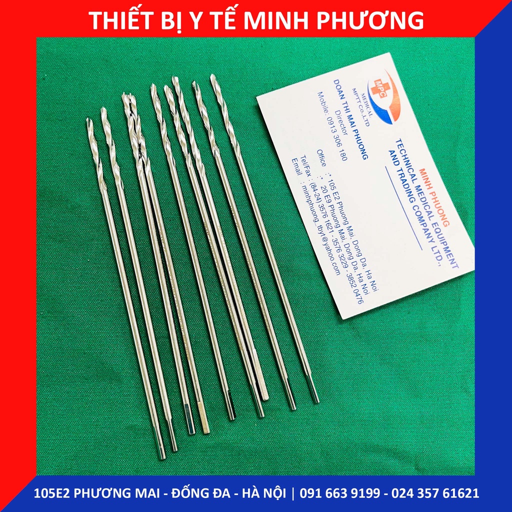 Mũi khoan xương phẫu thuật các cỡ
