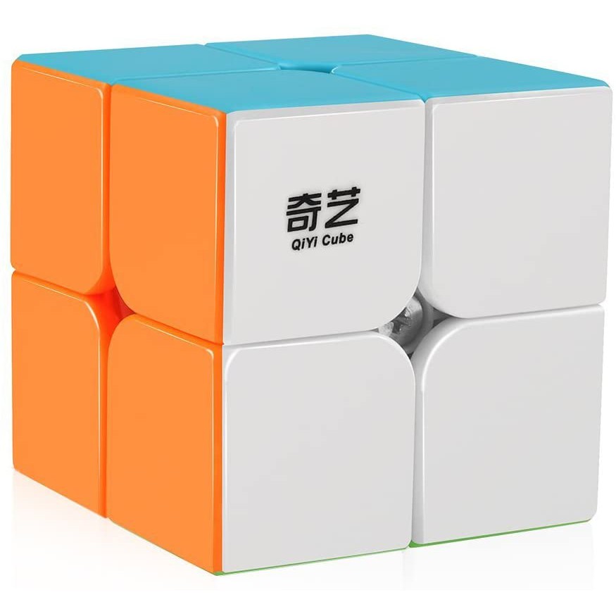 Đồ Chơi Rubik Qiyi S 2x2 Stickerless - Rubik 2x2 QiYi 2 Tầng Khối Lập Phương Ma Thuật
