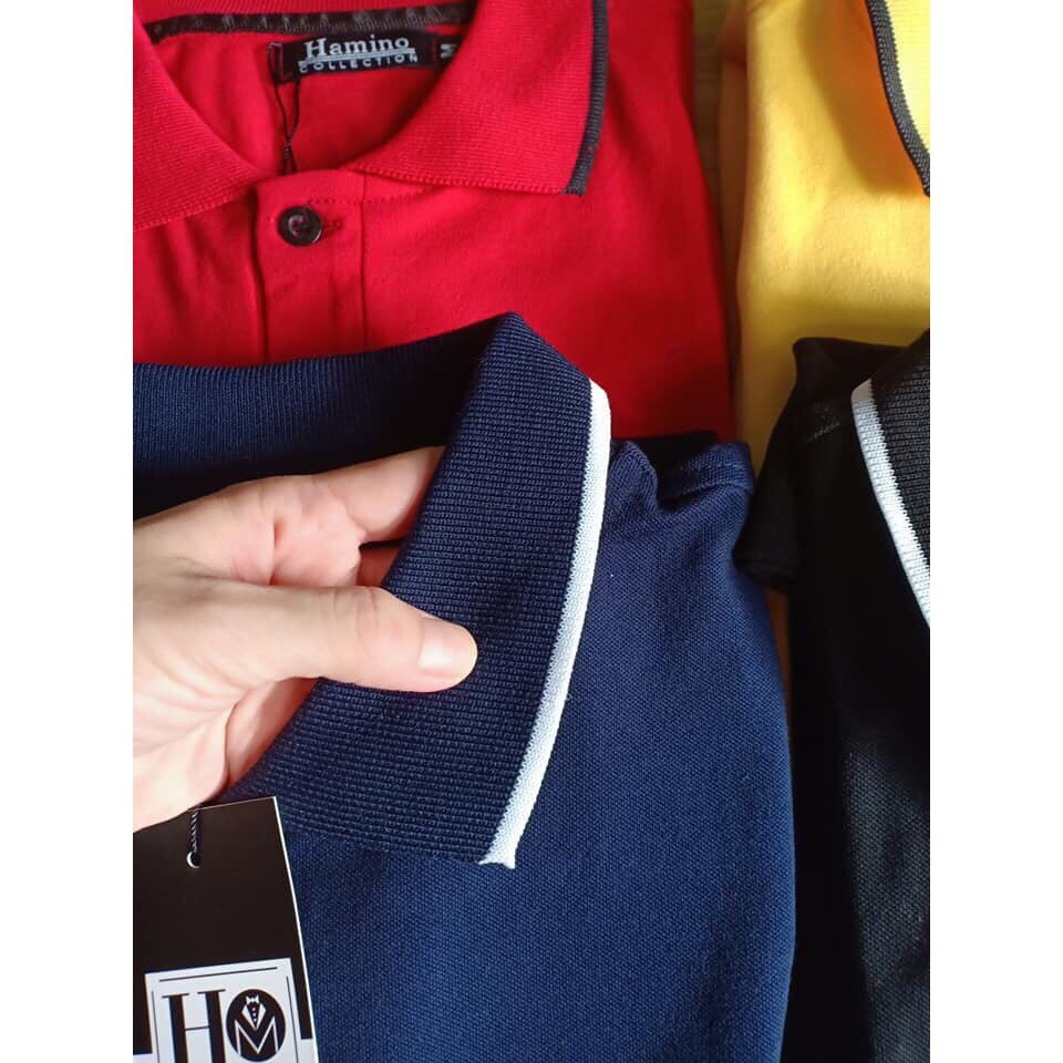 Áo thun Polo nam có cổ ngắn tay dáng bacsic, chất vải thun cotton dày dặn | BigBuy360 - bigbuy360.vn