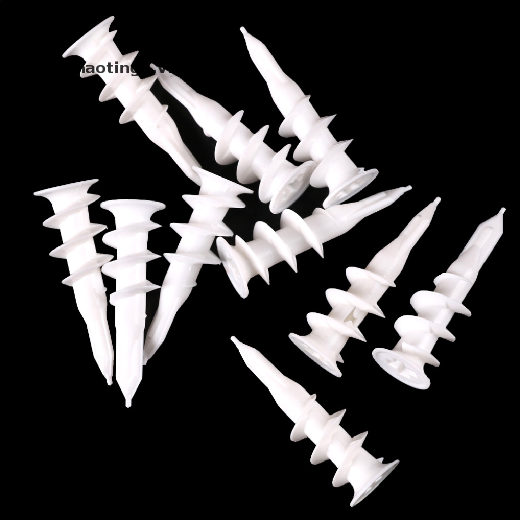 Set 10 mũi neo bằng nhựa gắn tường chuyên dụng