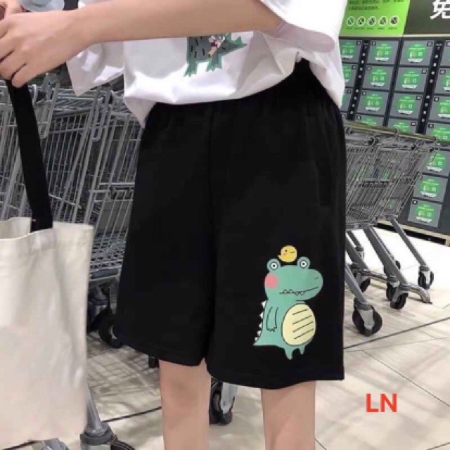 Quần đùi khủng long đội gà LN12