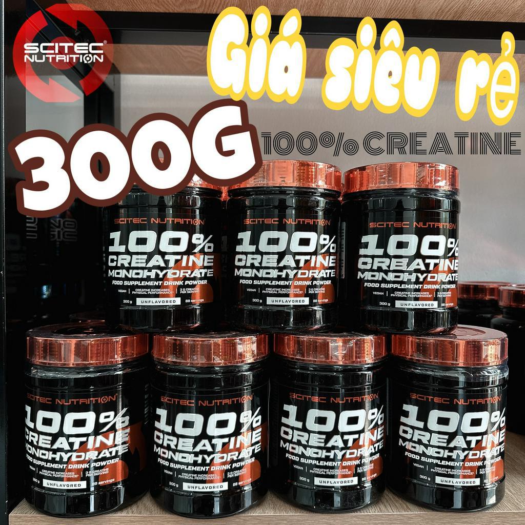 100% Creatin Monohydrat - Phục hồi và tăng sức mạnh cơ bắp SCITEC NUTRITION