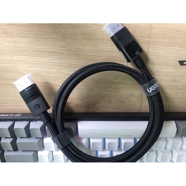 Cáp Displayport 1.4 dài 2m hỗ trợ 8K@60Hz chính hãng Ugreen 80392 cao cấp