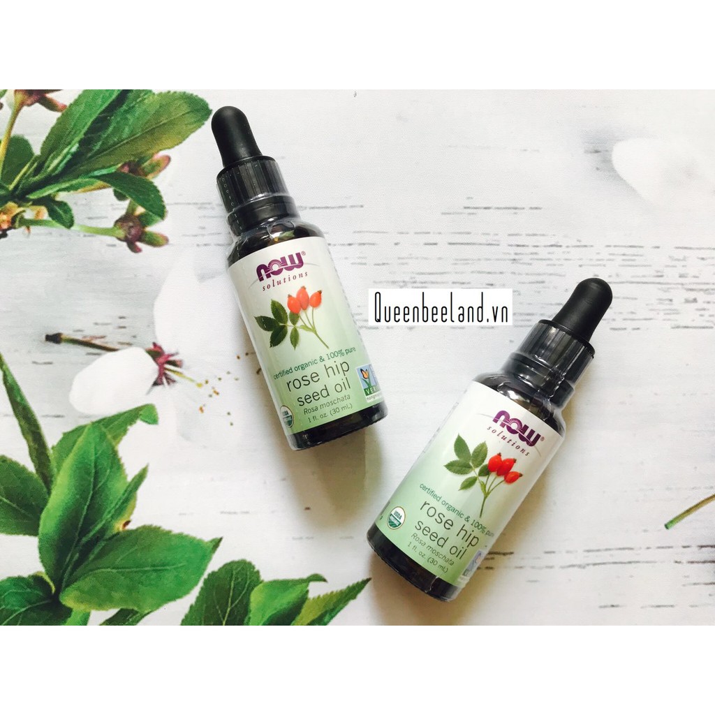 DẦU HẠT TẦM XUÂN NOW ORGANIC & 100% PURE ROSE HIP SEED OIL