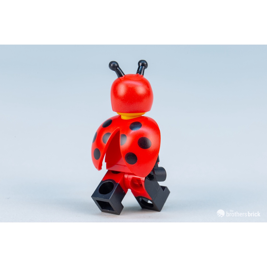 Nhân vật LEGO Minifigures Series 21 71029 Ladybug Girl - Cô gái với trang phục Bọ Rùa NEWSEAL