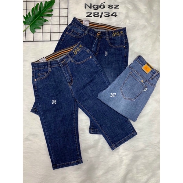 QUẦN SHORT JEANS NỮ CAO CẤP SIÊU CO GIÃN