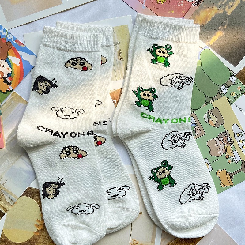 Tất Vớ Shin cartoon ngộ nghĩnh - Siêu Rẻ