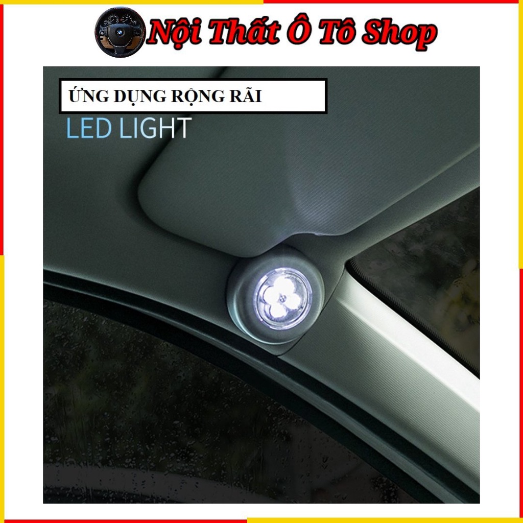 Đèn LED Cảm Ứng Không Dây Siêu Sáng Trên Ô Tô - Dùng Cho Phòng Ngủ Nhà Bếp | Phụ Kiện Nội Thất Ô Tô Shop
