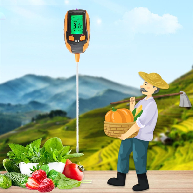 Bộ Dụng Cụ Kiểm Tra Đất Sét 4 Trong 1 Tiện Dụng