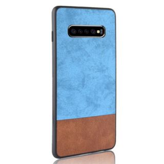 S10/ S10 plus - Ốp lưng vải kết hợp da