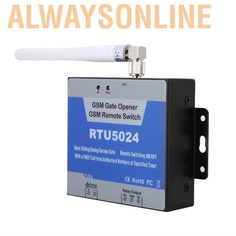 Công Tắc Điều Khiển Từ Xa Bằng Điện Thoại Di Động Alwayson Rtu5024 Gsm