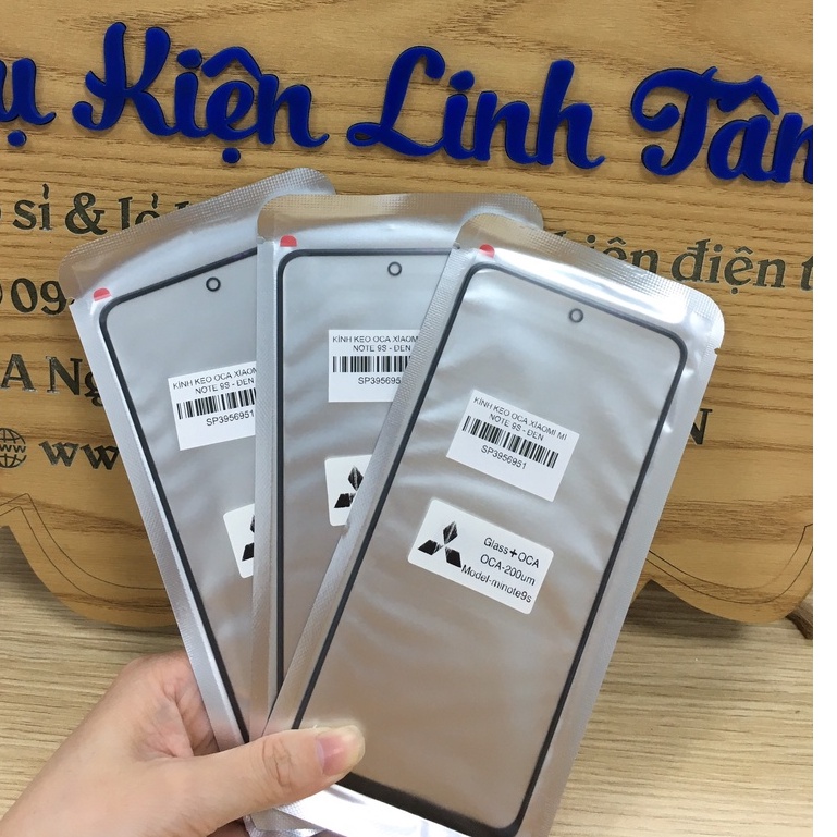 Kính Xiaomi Redmi Note 9s - Chất lượng cao