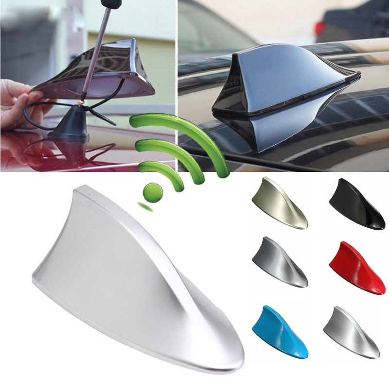 Ăng Ten Vây Cá Mập Bằng ABS Gắn Nóc Xe Hơi Trang Trí