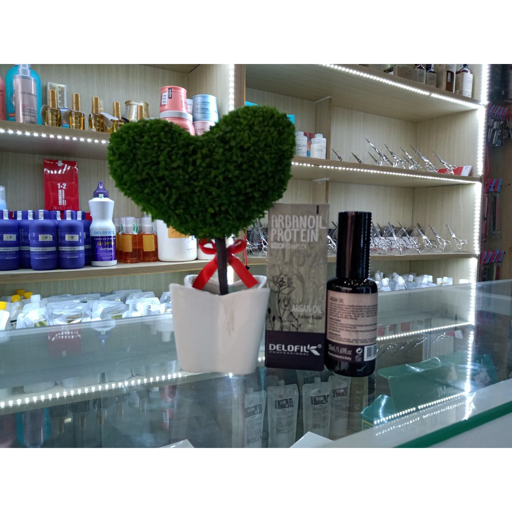 _TINH DẦU DELOFIL ARGAN OIL PHỤC HỒI TÓC HƯ TỔN BÓNG MƯỢT 50ML