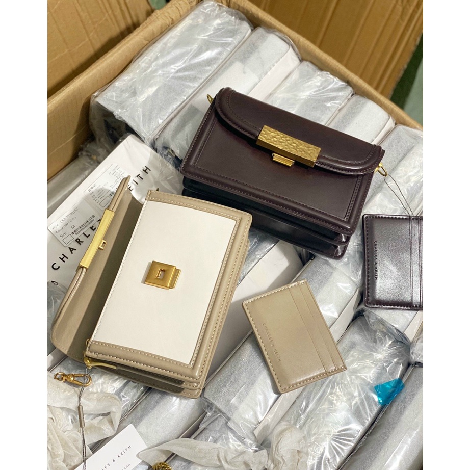 túi đeo chéo nữ kèm ví nữ Ck2-70701152 đủ màu