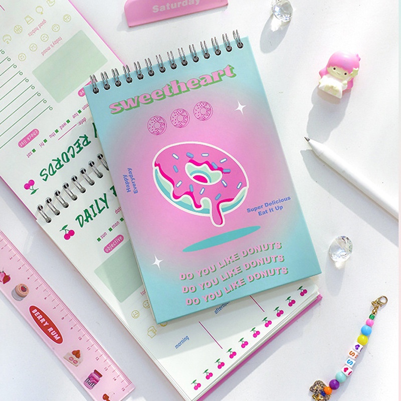 Đôi bàn kế hoạch 2023 365 Days Kawaii Daily Weekly Planner Management Schemek Notebooks School Supplies for students