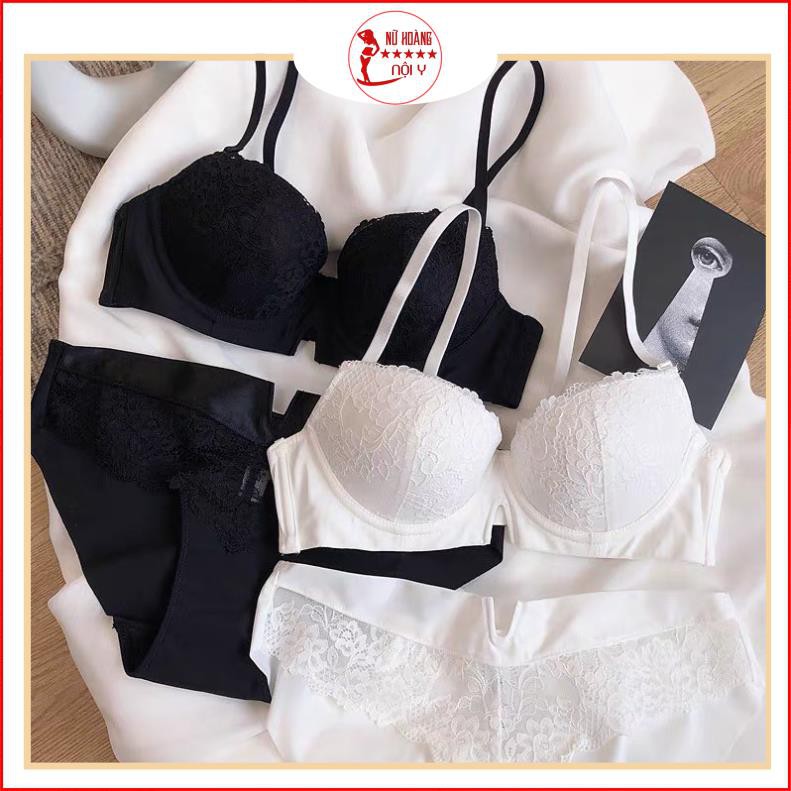 BỘ ĐỒ LÓT SIÊU NÂNG NGỰC, set nội y tạo khe ,nâng ngực,phom quả ngang siêu xinh. | BigBuy360 - bigbuy360.vn