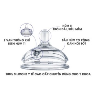 💖💖Núm Ti Comotomo Silicon Siêu Mềm