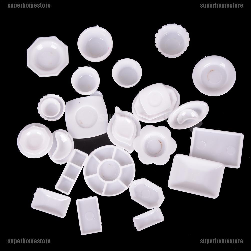 Set 10-15 Ly Chén Dĩa Trang Trí Nhà Búp Bê