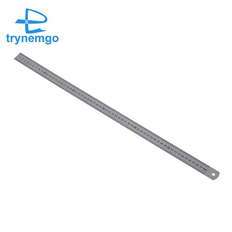 Thước Đo Dạng Thẳng Dài 60cm 23.6 Inch Bằng Thép Không Gỉ