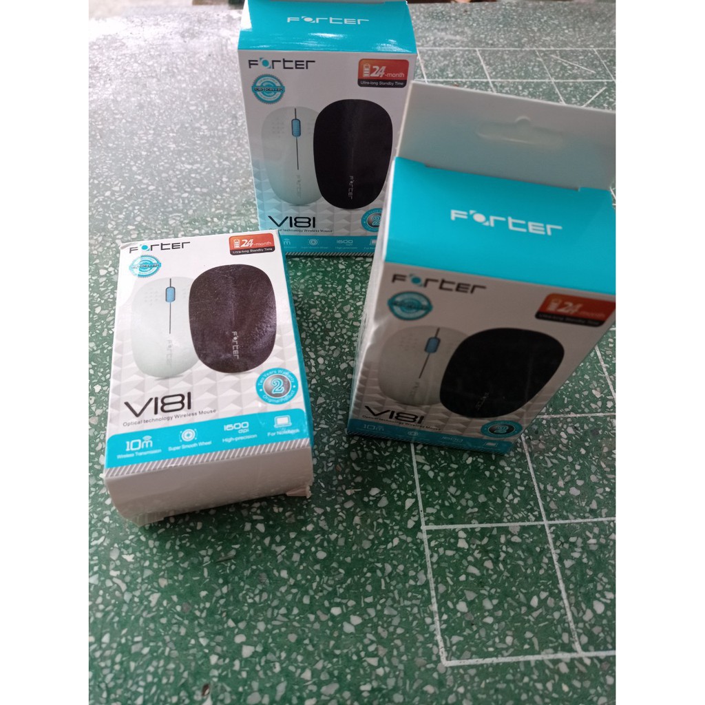 Chuột Không Dây Văn Phòng Màu Đen + Pin | BigBuy360 - bigbuy360.vn