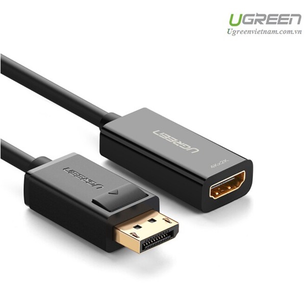 Cáp chuyển đổi Displayport to HDMI hỗ trợ 4Kx2K chính hãng Ugreen 40363 cao cấp