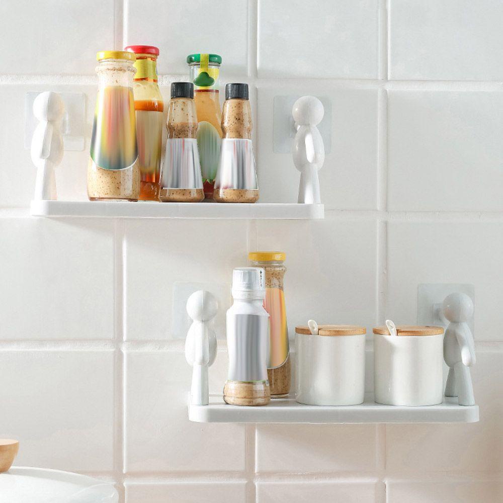 Giá Đựng Lọ Gia Vị Gắn Tường Chịu Tải Mạnh Tiện Dụng Cho Nhà Bếp