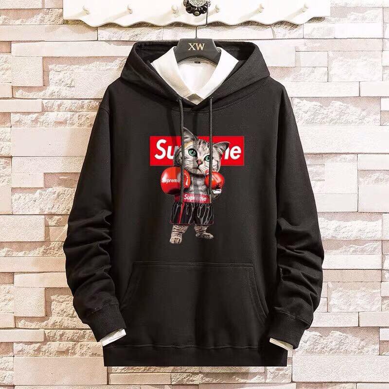 Áo hoodie nam form rộng💖FLASHSALE💖áo khoác nam ngoài dài có mũ thời trang chất nĩ ngoại cao cấp LI124