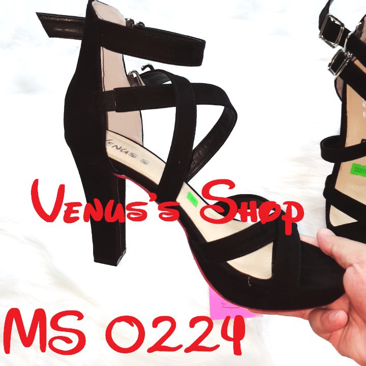 GIÀY SANDAL QUAI CHÉO ĐÚP CAO GÓT BIGSIZE - MS 0224