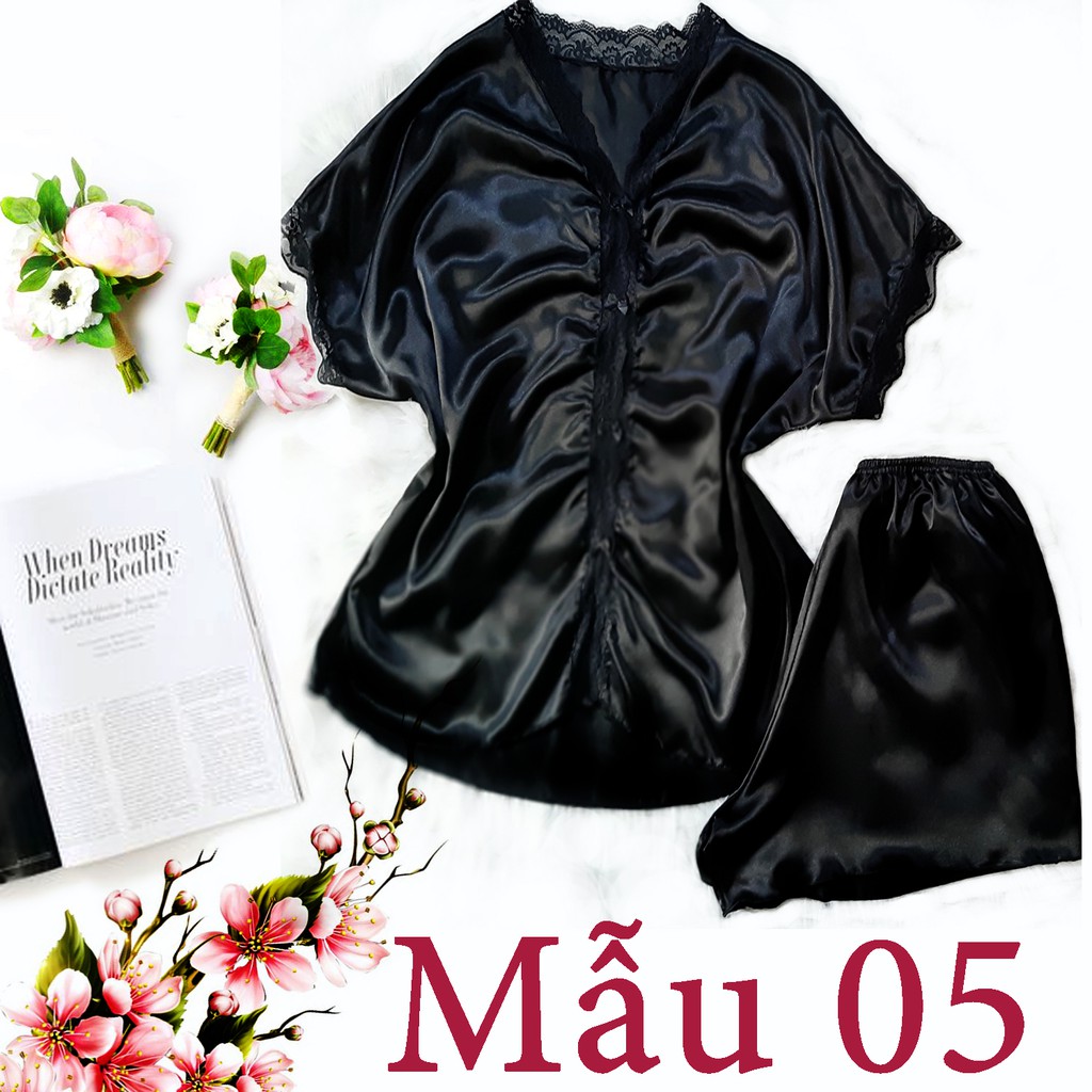 Đồ ngủ bigsize kiểu tay liền khoảng 70kg  - 90kg | BigBuy360 - bigbuy360.vn