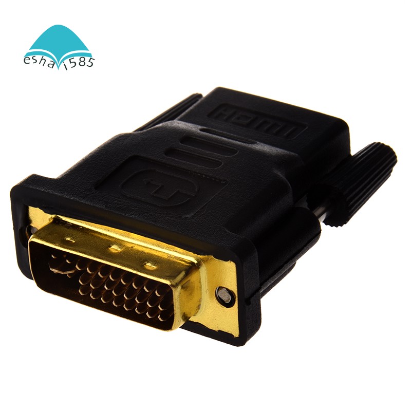 Đầu Chuyển Đổi Dvi-I Dual-Link 24+5 Đầu Cắm Sang Cổng Cắm Hdmi