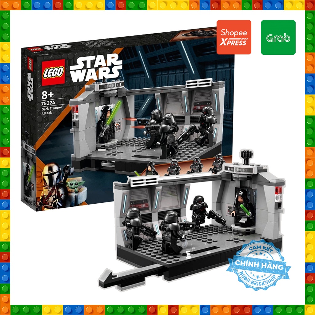 Lego Star Wars 75324 - Dark Trooper Attack - Bộ xếp hình Lego Cuộc tấn công của Dark Trooper