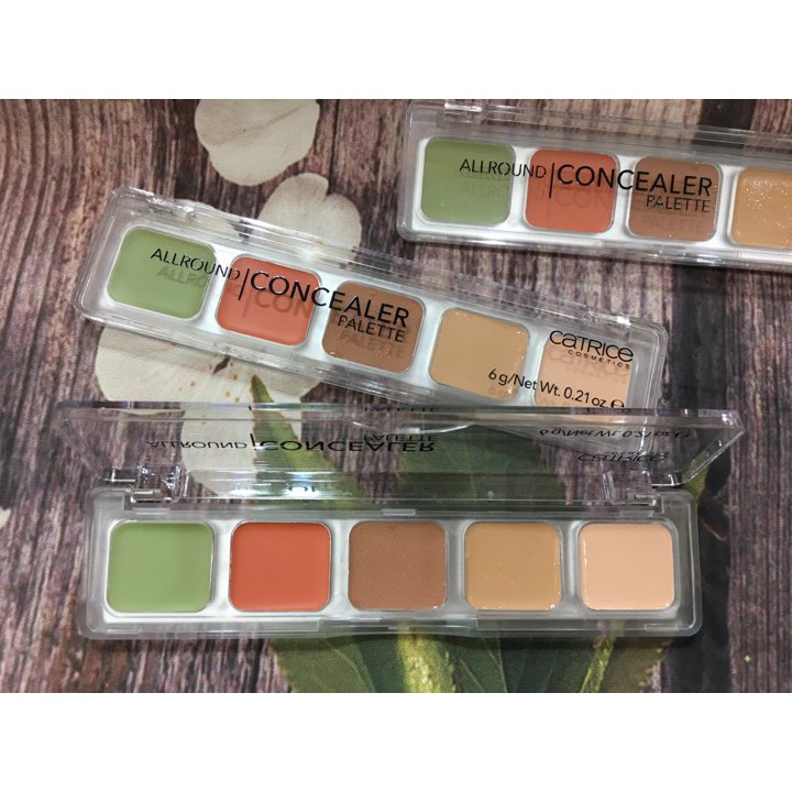 BẢNG CHE KHUYẾT ĐIỂM / BẢNG TẠO KHỐI CATRICE ALL AROUND PALETTE