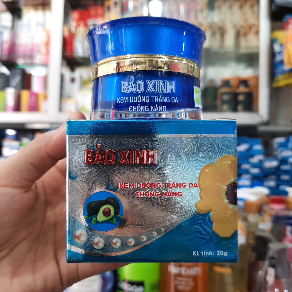 Kem dưỡng trắng da chống nắng Bảo Xinh 20g