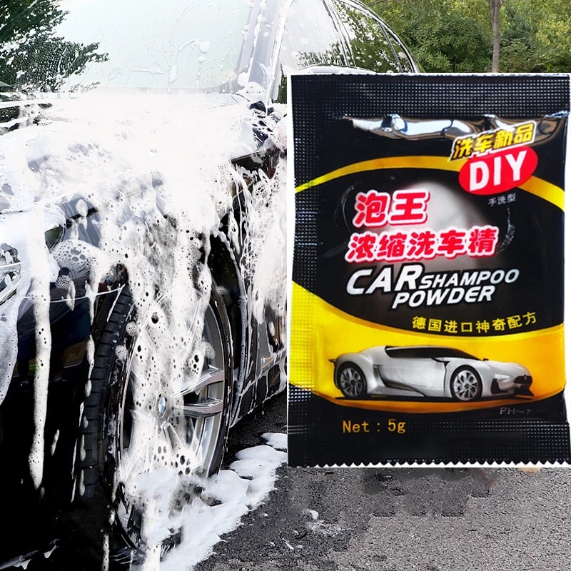 Bột Rửa Xe Ô Tô Đa Năng -Bột Rửa Xe Ô Tô Car Shampoo Powder – Dạng Bột Gói