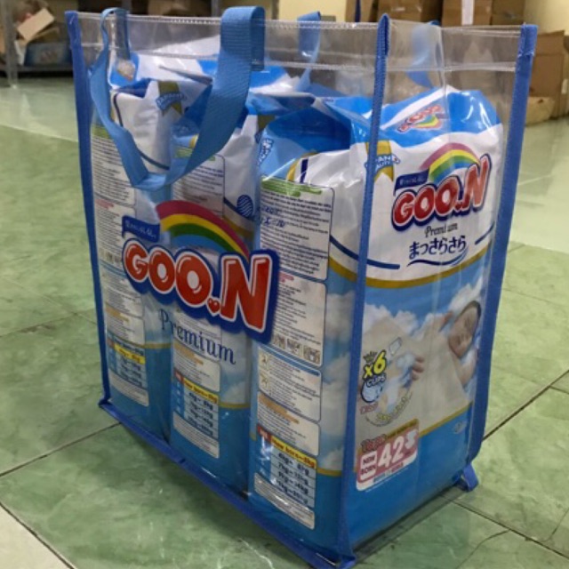 ( CẮT TEM) COMBO BỈM GOON SLIM 2 NEWBORN42 VÀ 1 S36 DÁN