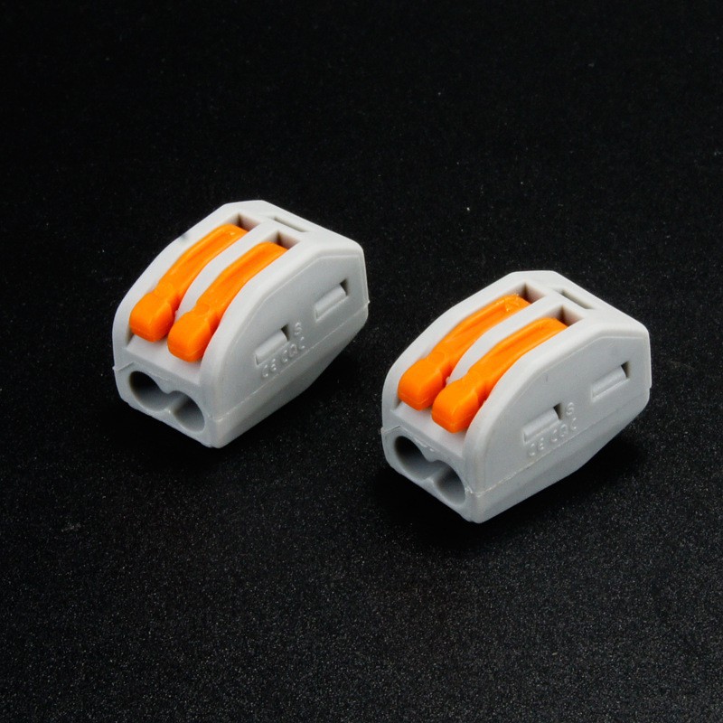 Combo 5 cút nối dây điện KV774 - 2 cổng không cần kìm bấm, nối 2 dây điện