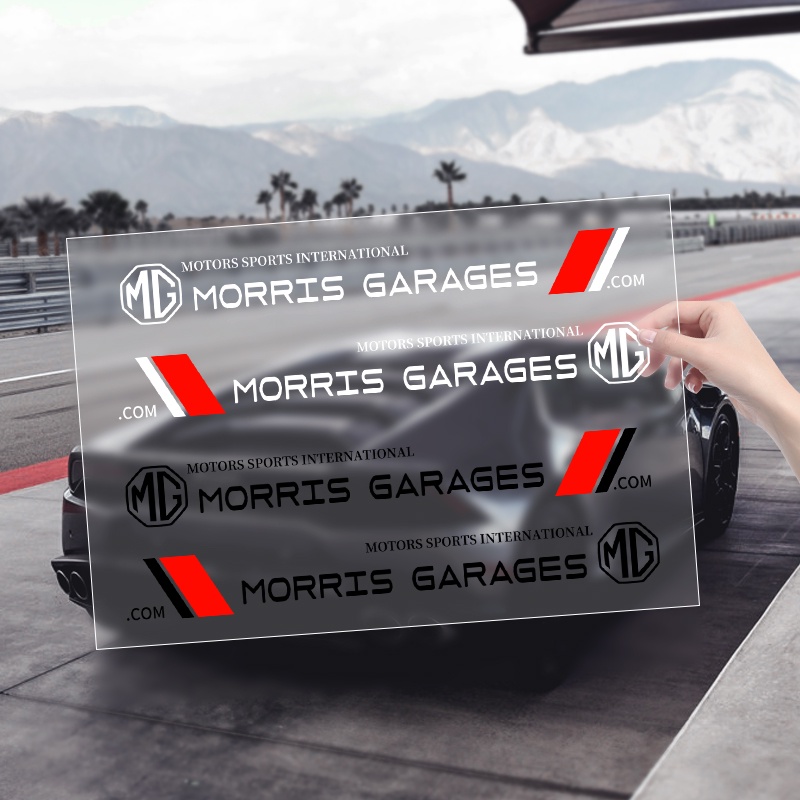 Set 2 Miếng Dán Logo MG GS TF ZR ZS ES HS EZS MG 6 MG3 MG5 MG7 Chuyên Dụng Cho Xe Hơi